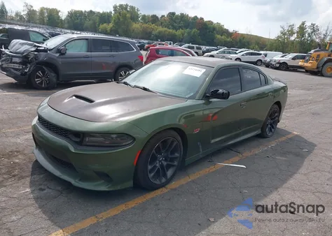2021 Dodge Charger Scat Pack Rwd из США, поврежденный, VIN 2C3CDXGJ2MH579362